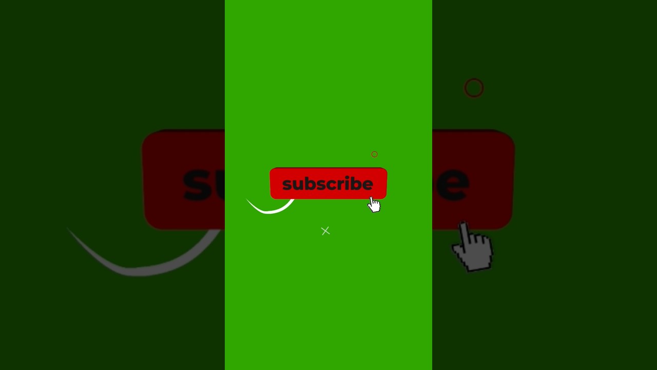 Subscribe Button Green screen #mtctutorials #greenscreen #subscribe #button