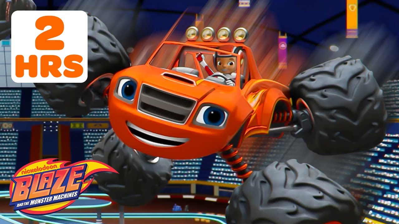 Blaze's Epic Jump Adventures! ππ₯ | 2-Hour Compilation with AJ