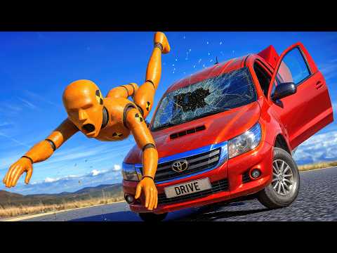 No Seatbelt and Car Crashes #01 [BeamNG.Drive]