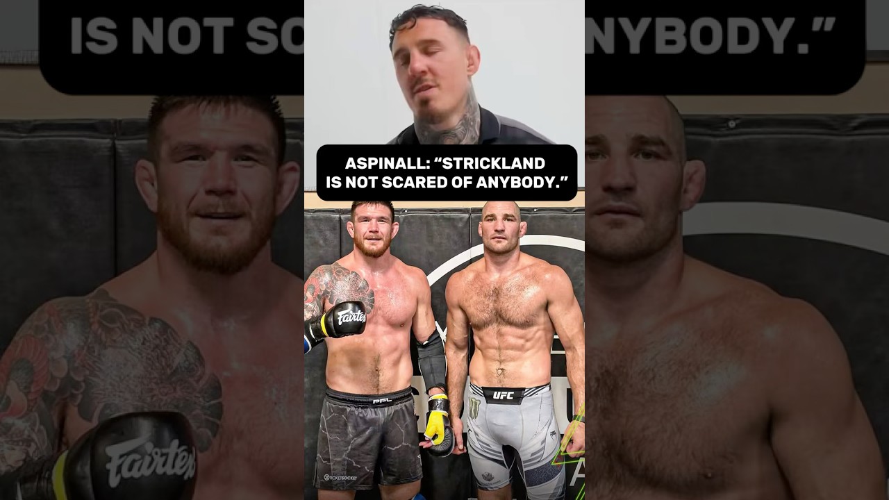 Tom Aspinall picks Sean Strickland vs Khamzat Chimaev winner at UFC 328 🏆 👀