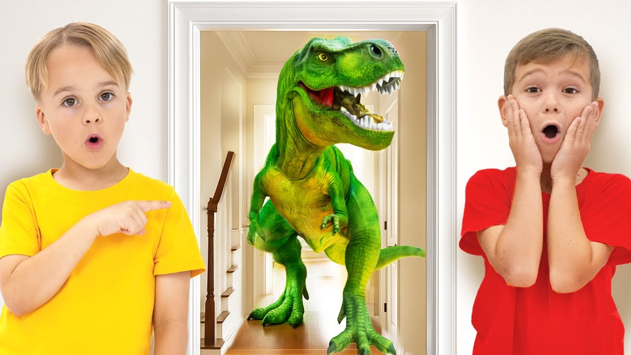 Exciting Dinosaur Adventures for Kids | Chris' Dinosaur Toys Come to Life! 🦖