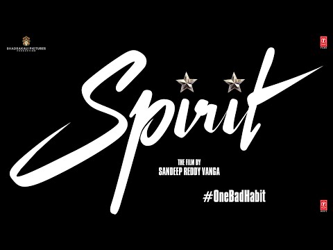 SPIRIT - #OneBadHabit (Hindi) | PRABHAS | Triptii D, Vivek Oberoi | Sandeep R Vanga | Bhushan Kumar