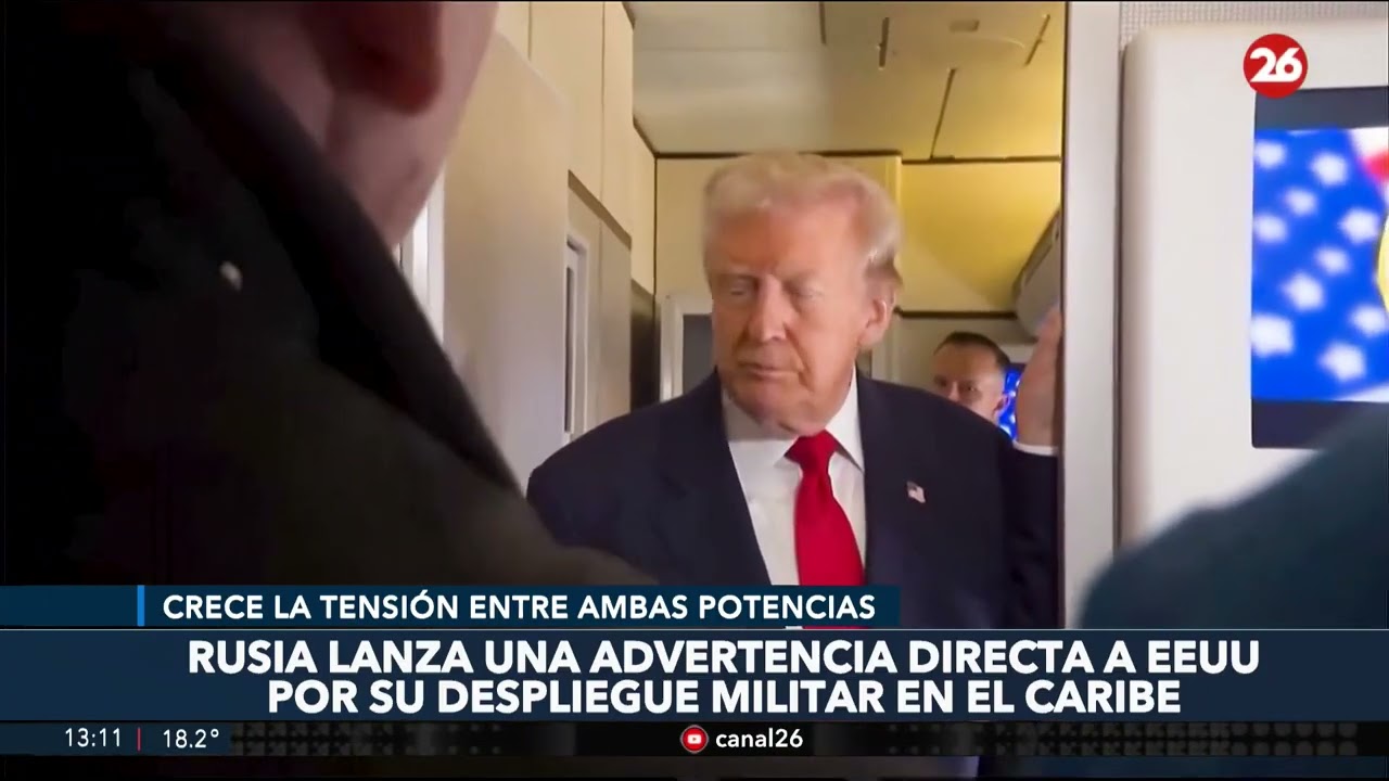 Tensión en el Caribe: Rusia emite advertencia a Estados Unidos por despliegue militar