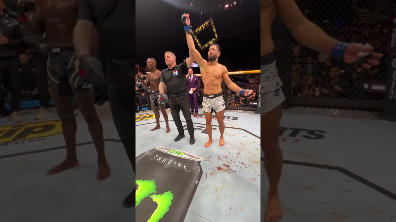 Imavov Knocks Out Adesanya 😳 #UFCSaudiArabia