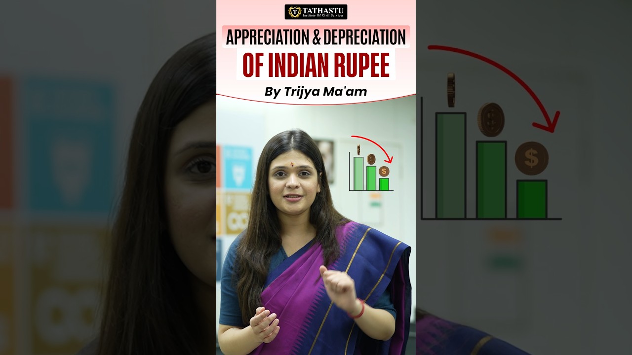 Appreciation & Depreciation of the Currency and its impact on Indian Rupee #economics #india #dollar
