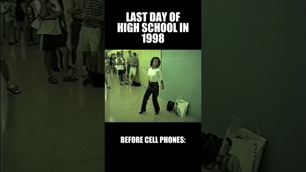 Last Day of High School in 1998 🎓