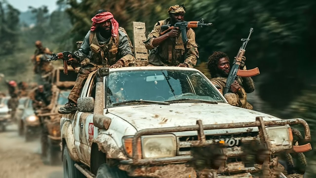 2025 Action Movie: Terrorists Raid Military Supplies 🚗