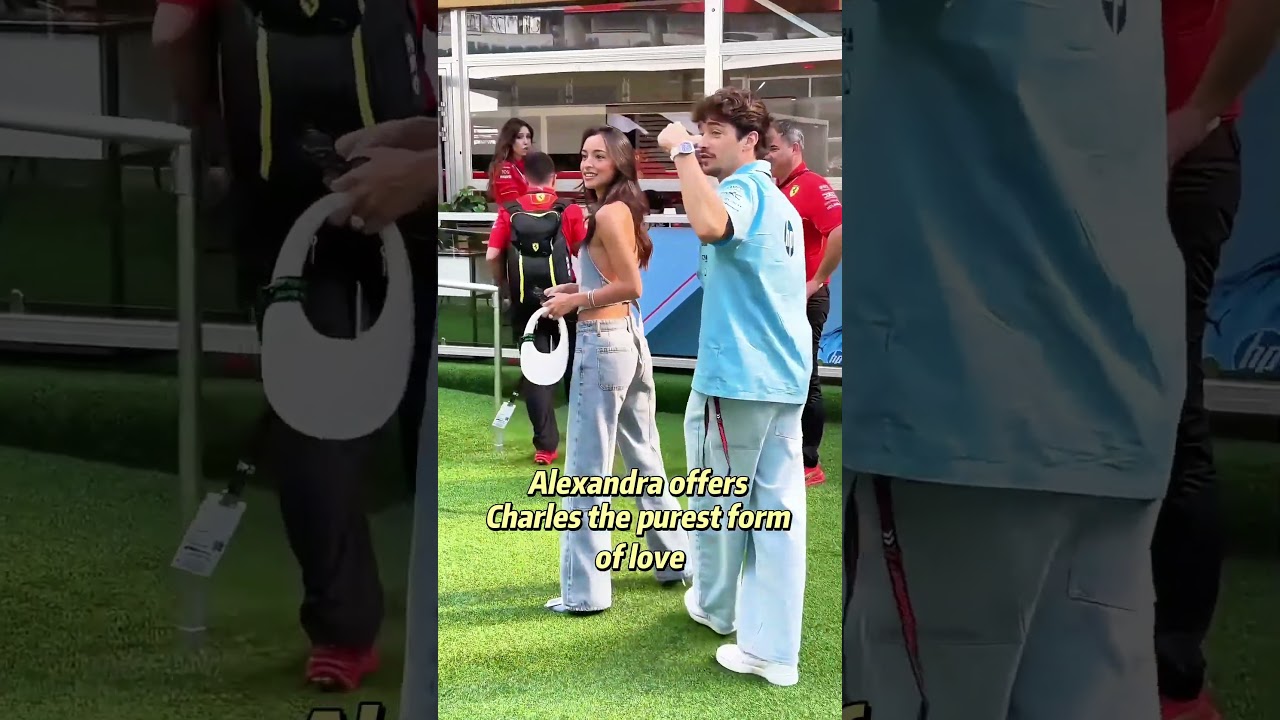 Why Charles Leclerc Can't Stop Thinking About Alexandra Saint Mleux β¨