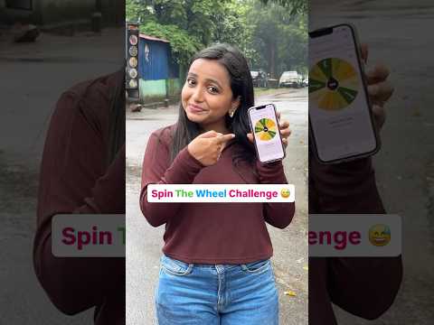 Spin wheel Challenge ☸️ #Shorts #Viral #food #Challenge
