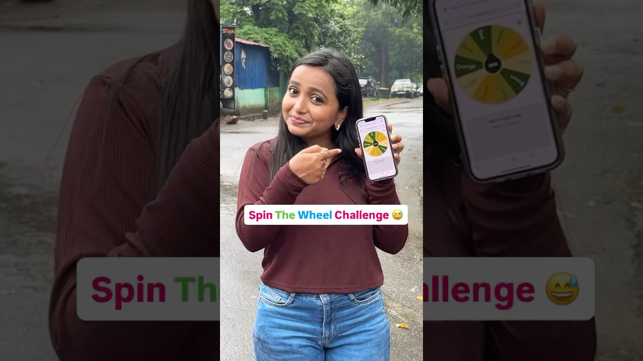 Exciting Spin Wheel Challenge! π Test Your Luck with Food & More #Shorts