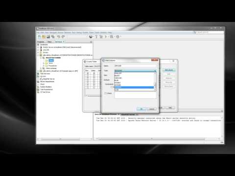 J2EE Registration Project(02) – Creating the Database