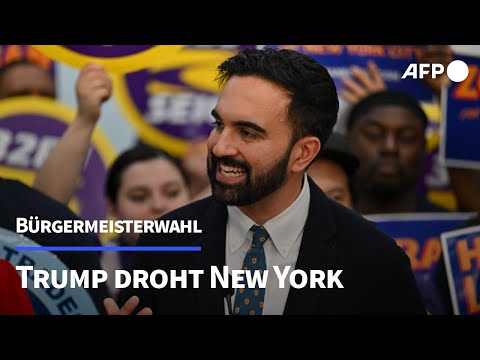 Trump droht New York vor Bürgermeisterwahl | AFP