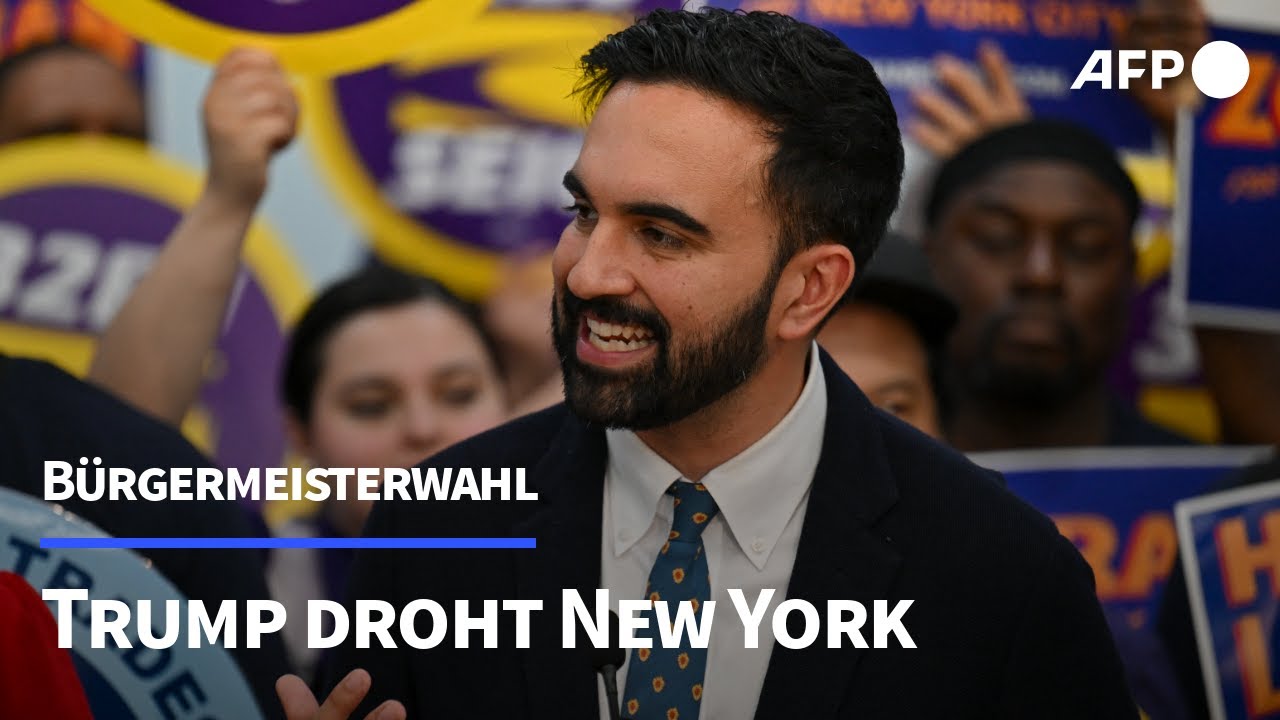 Trump droht New York vor Bürgermeisterwahl