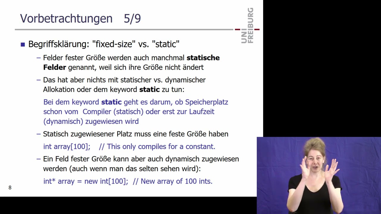 Algorithmen & Datenstrukturen SS 2021 – Vorlesung 6 mit Prof. Bast 📚