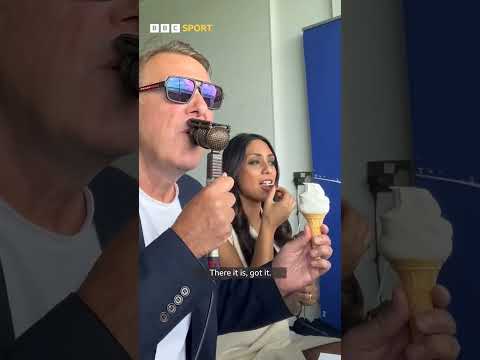 You've always got to keep your eyes peeled at the cricket... 👀 #TMS #BBCCricket