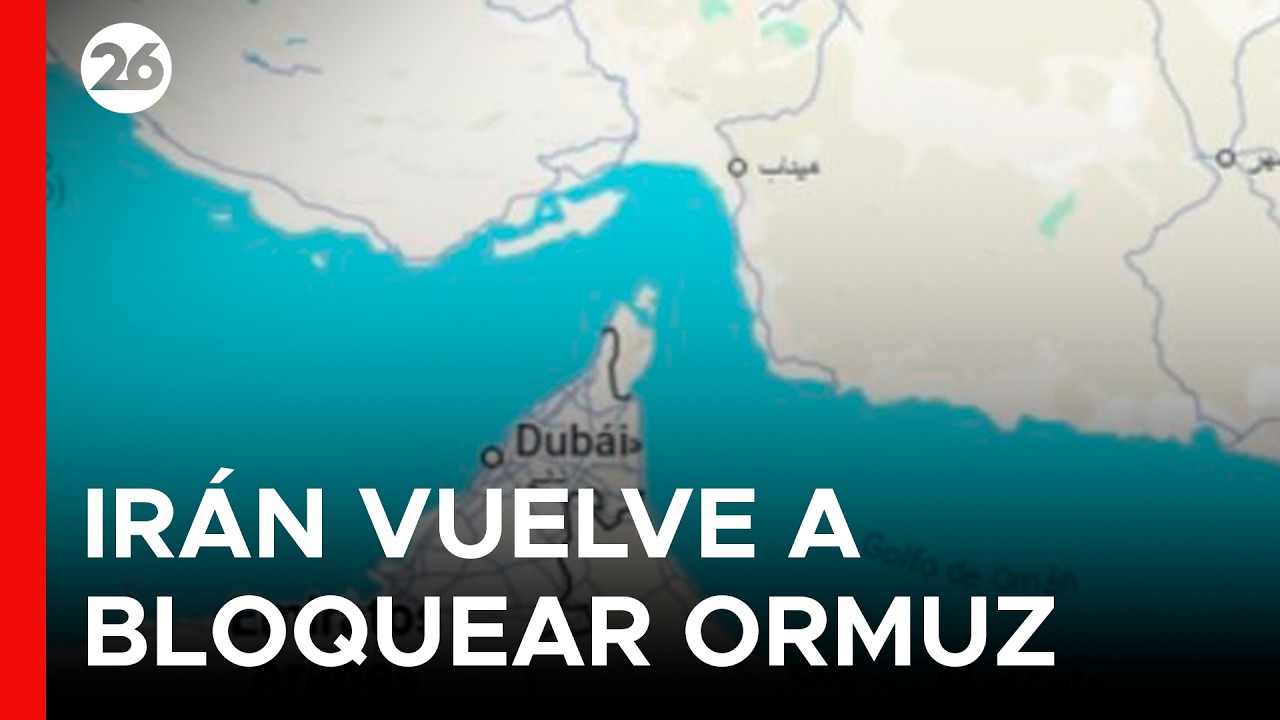 Irán cierra nuevamente el estrecho de Ormuz 🚢
