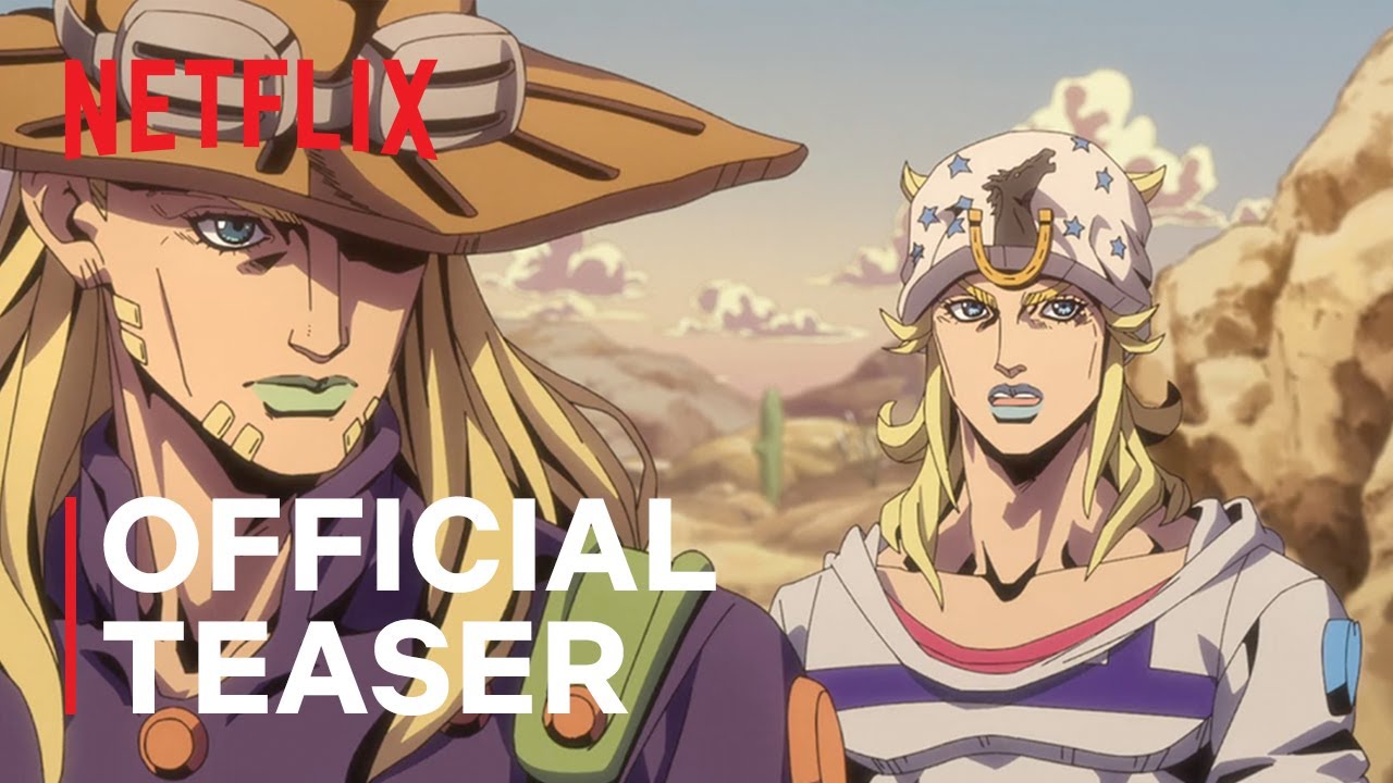JoJo's Bizarre Adventure: Steel Ball Run 2nd Stage on Netflix đźš—