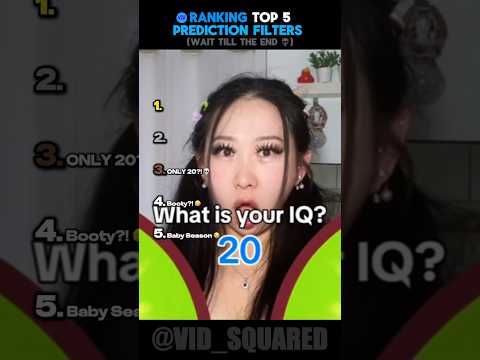 Ranking Top 5 Prediction Filters 😂🙏