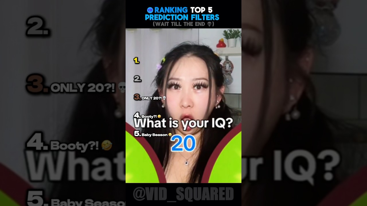 Top 5 Prediction Filters Ranking