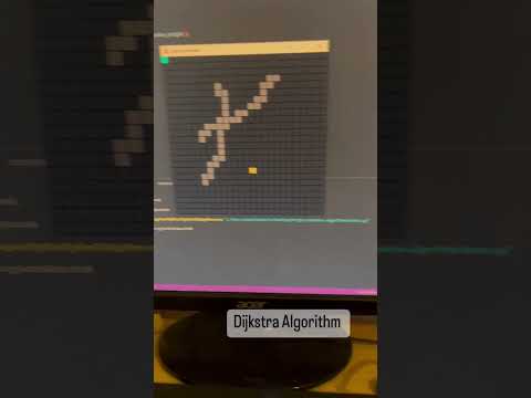How dijkstra algorithms work 🚀🚀 || dijkstra algorithm in daa || #shorts #algorithm #dsa #programming