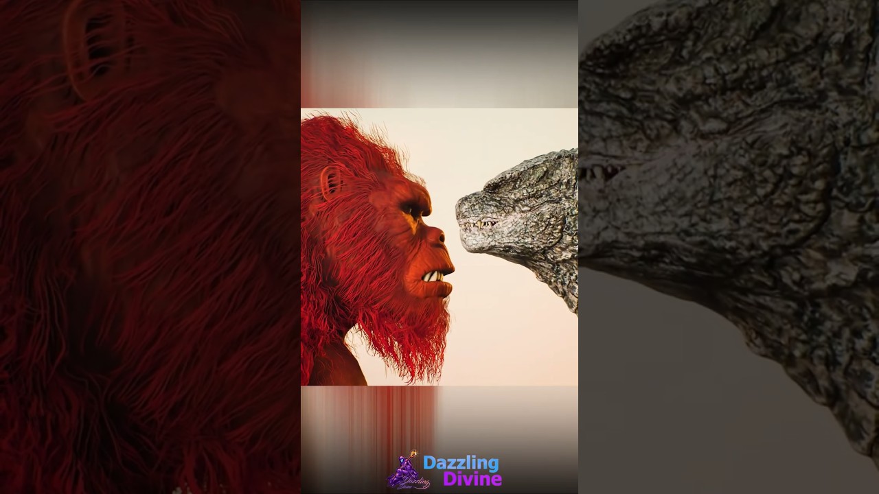 Evil Kong wants to Fight Godzilla #monsterverse #godzillavskong