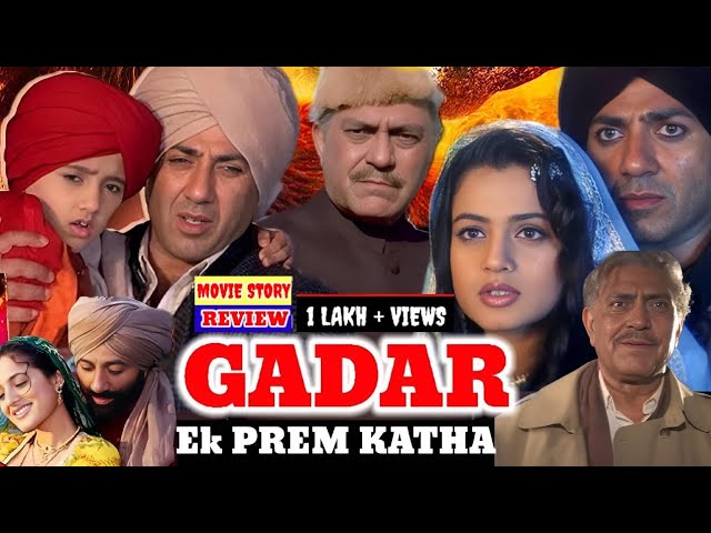 GADAR (2001) Full Hindi Movie | Sunny Deol & Ameesha Patel | Epic Action & Romance in HD