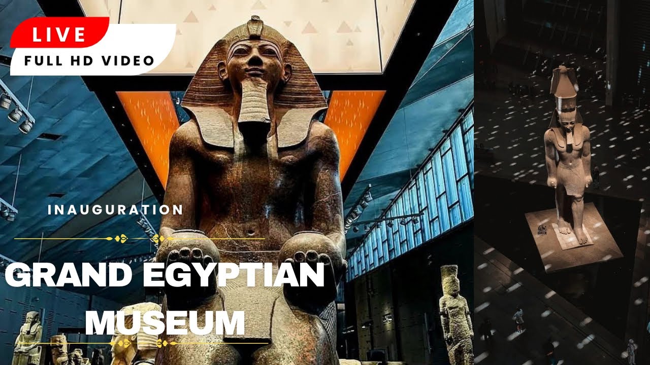 Live Coverage: Grand Egyptian Museum Grand Opening 🎉