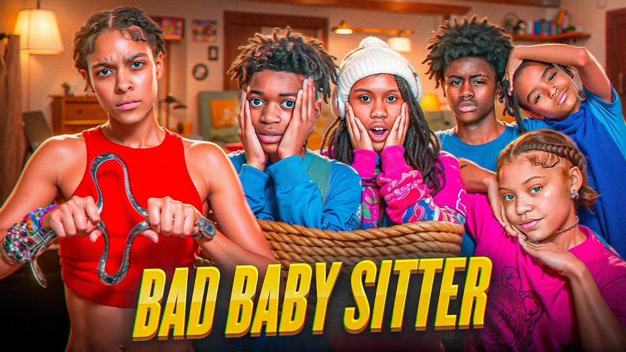 Bad Babysitter Nightmare 😈 | Hilarious Movie Spoof
