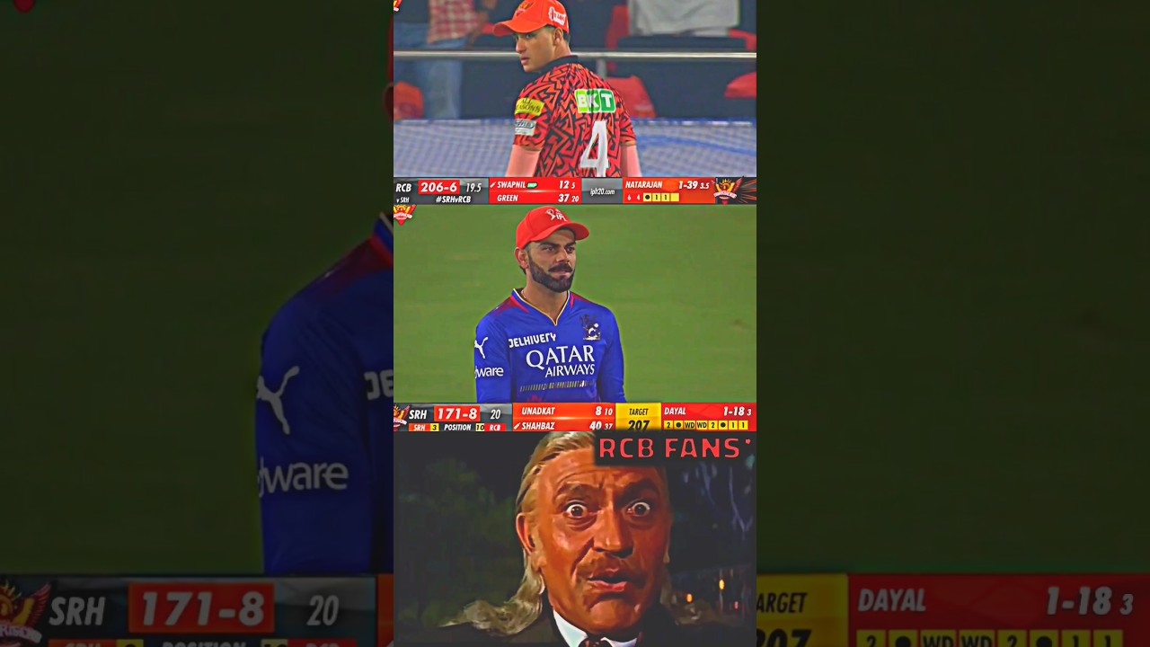 IPL 2024 Match 41: RCB vs SRH Highlights 🏏