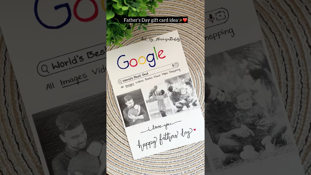 Easy Father’s Day Gift Card Ideas ✨❤️