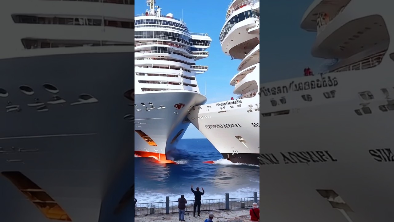 AI-Created Cruise Ship Collision 🚢