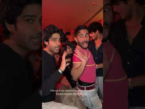 Orry TRIES to recreate Rasha Thadani’s Uyi Amma dance with Aaman Devgan 😂😂😂 #shorts #dance #fun