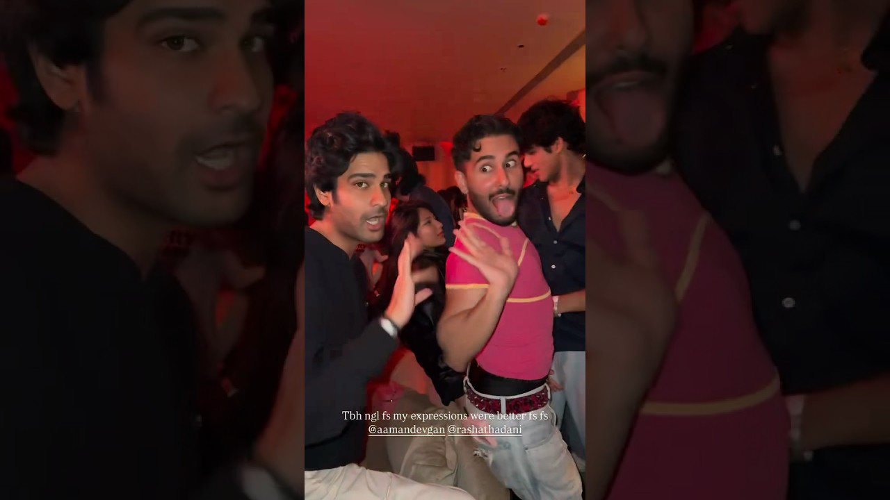 Orry Recreates Rasha Thadani’s Uyi Amma Dance 😂