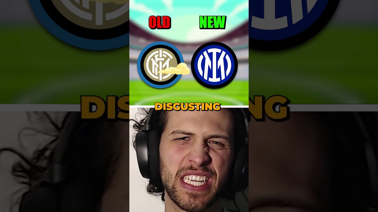 Old vs New Football Logos Comparison ⚽