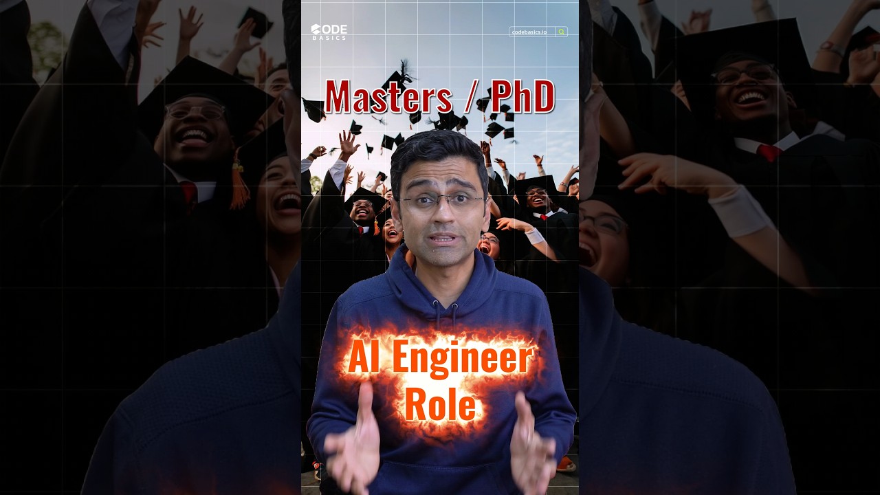 Do You Need a Masters or PhD to Become an AI Engineer? π€