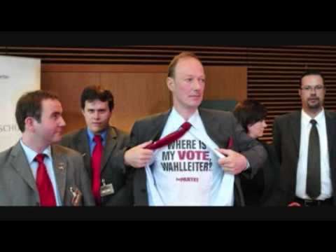 Martin Sonneborn bei Bundeswahlleiter 2009 🗳️