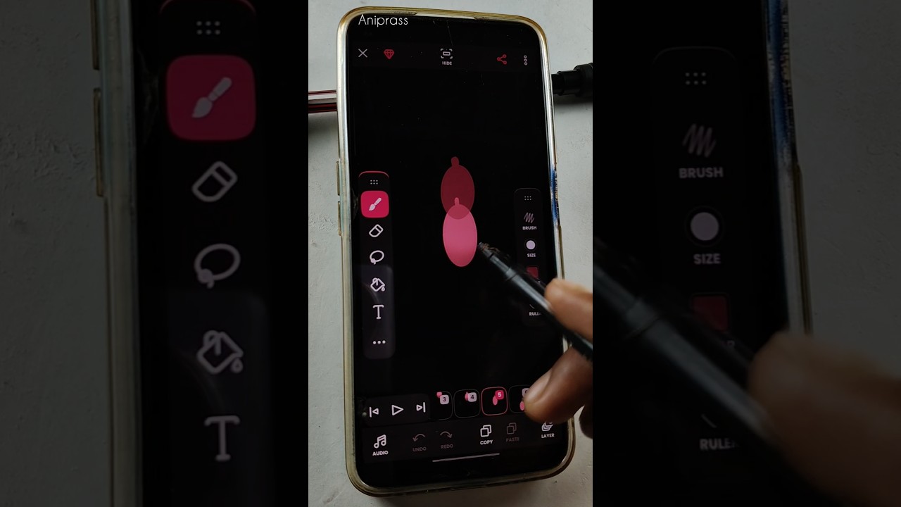 Soft Water Balloon Bounce Animation on Mobile π