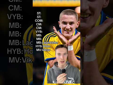 Sveriges lag VM 2026 kan MINST SAGT se spännande ut🏆🇸🇪