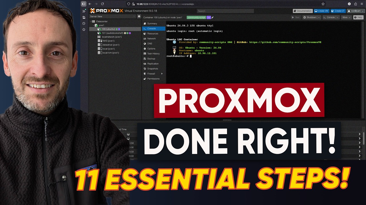 Don't Install Proxmox Before Watching This! (11 Steps)