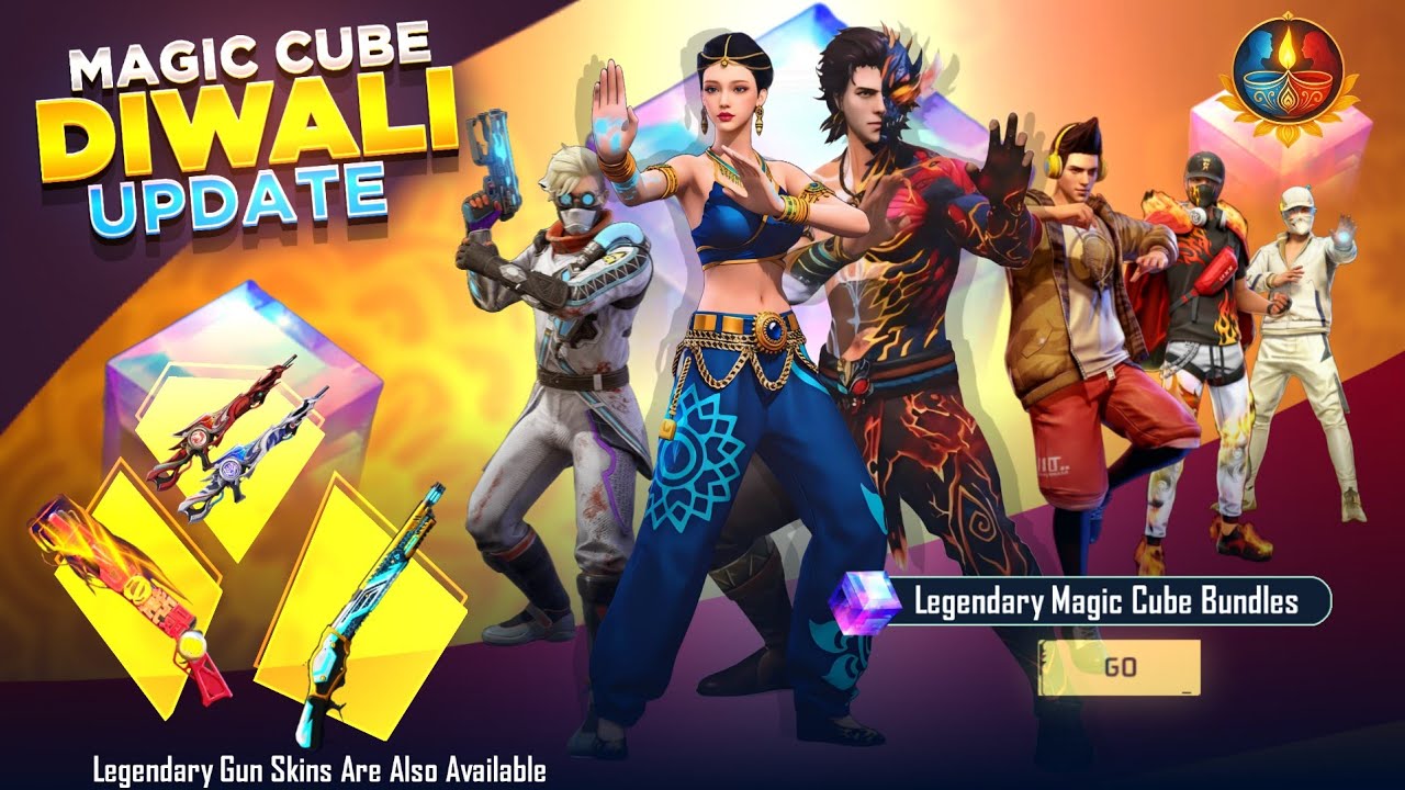 Diwali Magic Cube Update & New Free Fire Event🔥