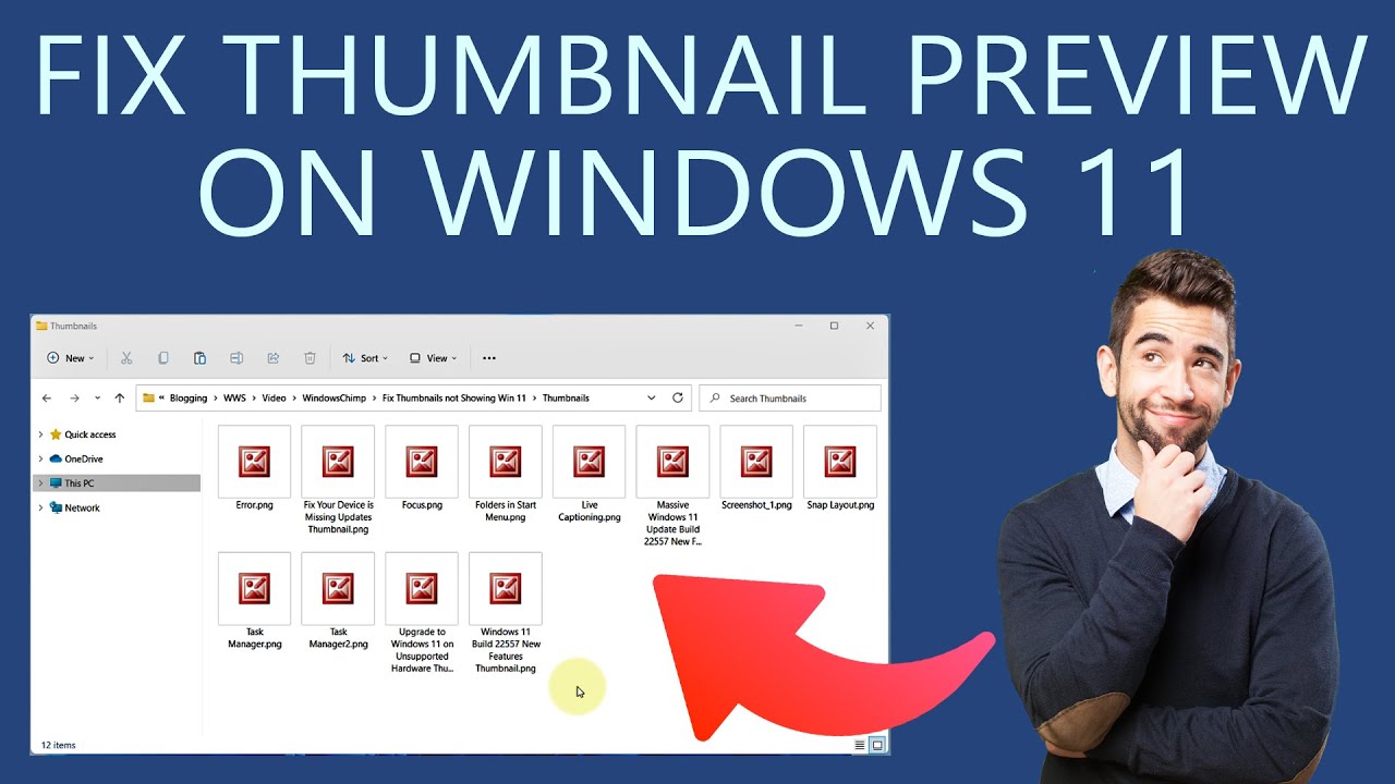 Fix Thumbnails Not Showing on Windows 11 🖼️