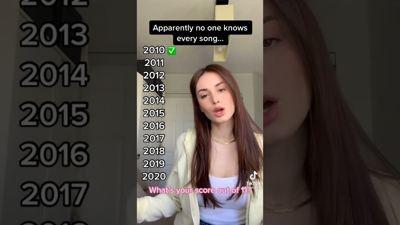 Sing Along If You Recognize the Song