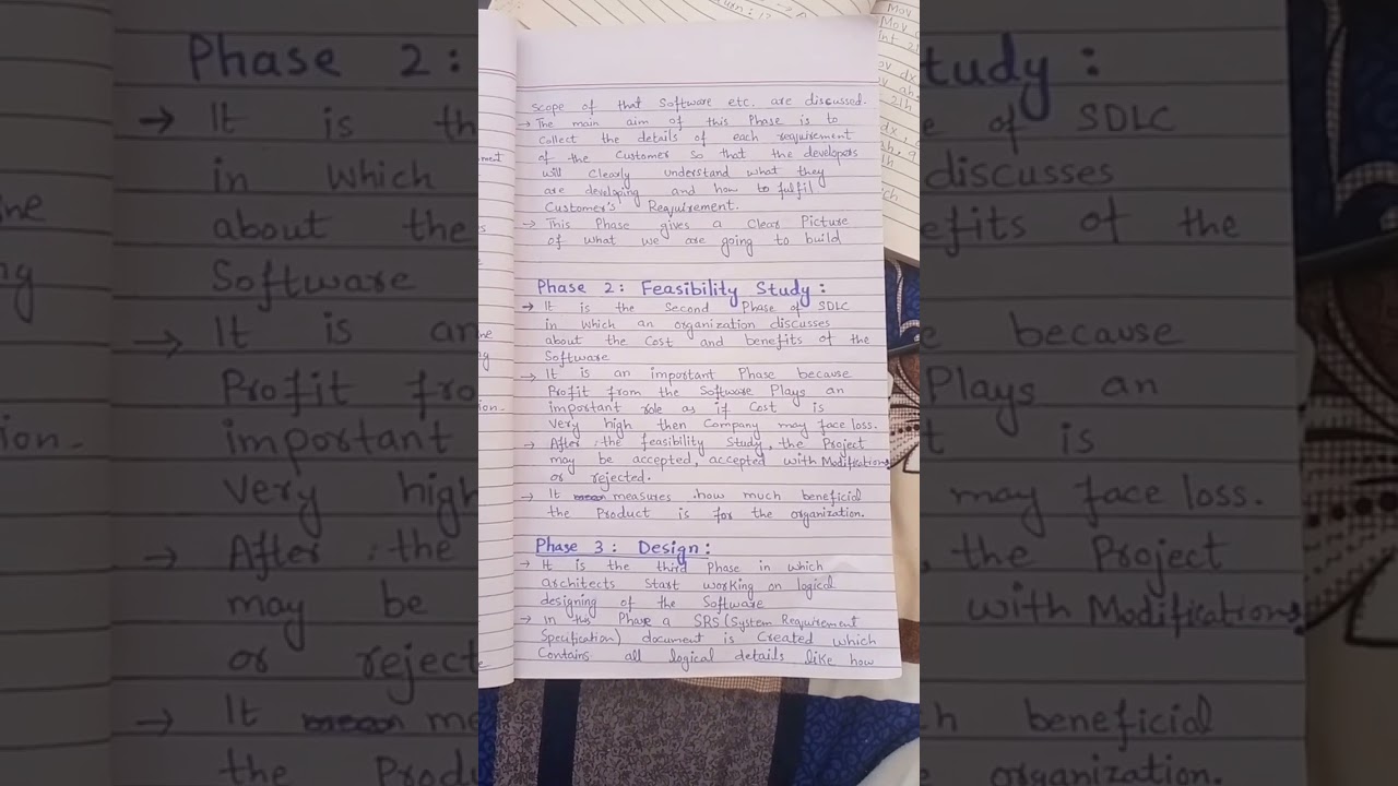 SDLC Notes: Software Development Cycle 📘