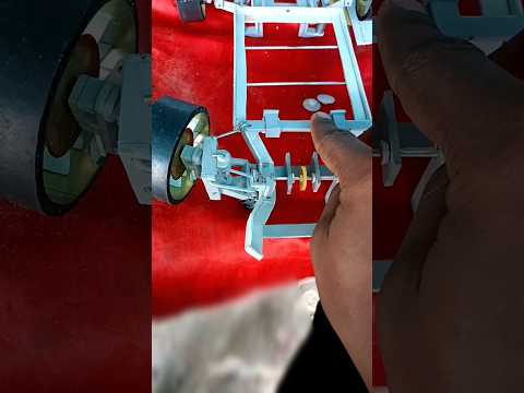 Front wheel drive in RC car, homemade PVC model #mechanical #diy #shorts #viral