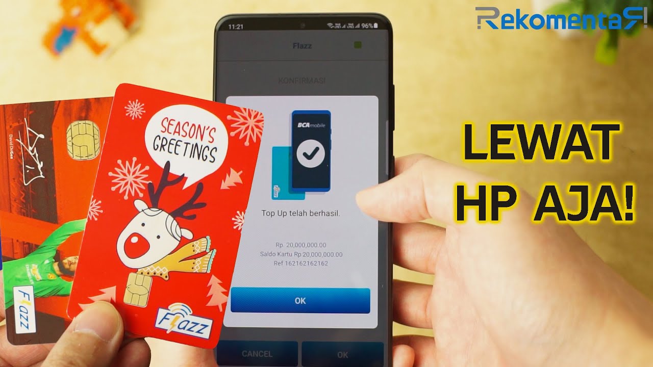 Cara Mudah Isi Saldo Flazz BCA Pakai HP π±
