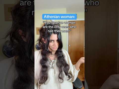 What a comeback by Gorgo, the queen of Sparta #history #art