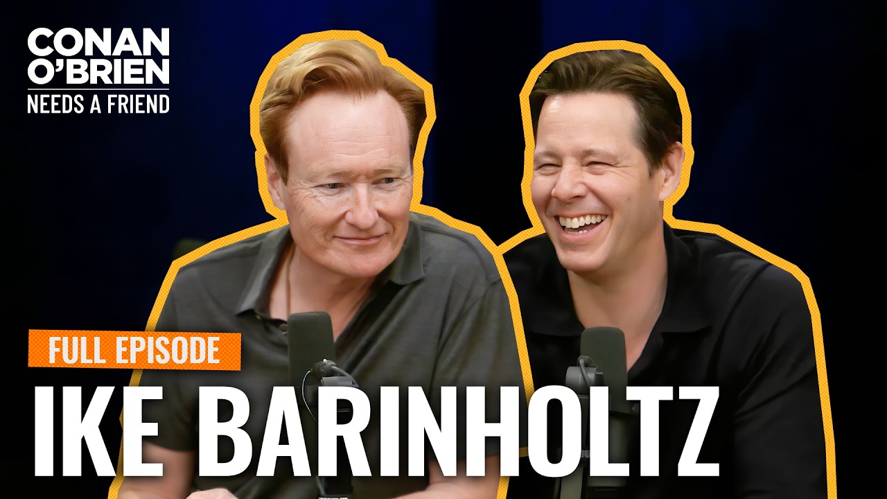 Ike Barinholtz on Conan O'Brien's Podcast 🎙️