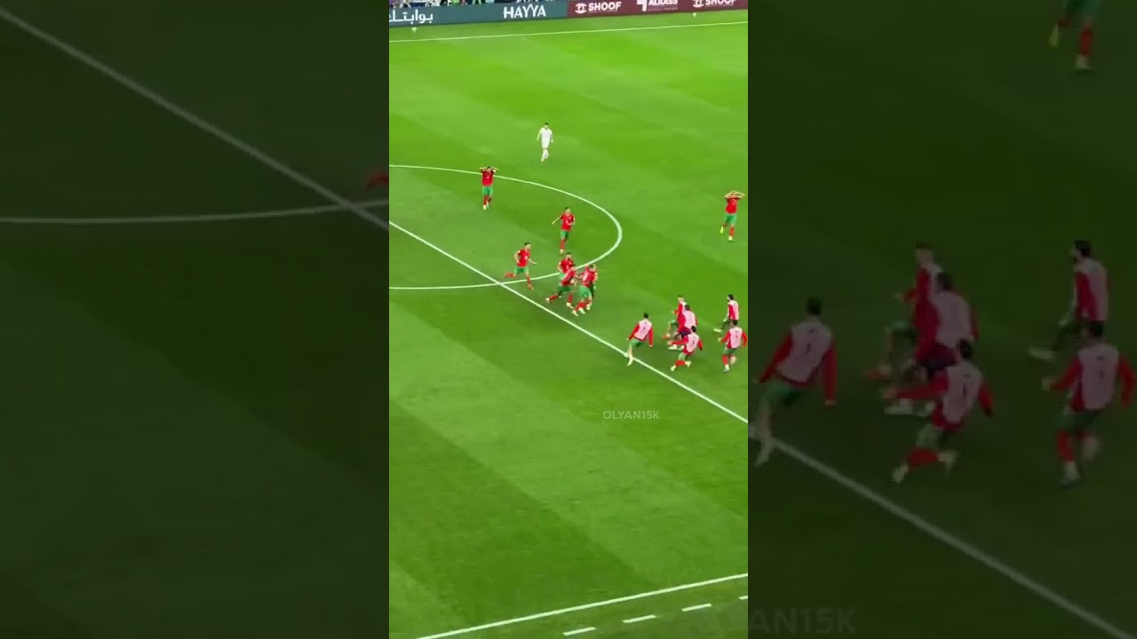 Tannane's Stunning Lob for Morocco in Arab Cup ⚽