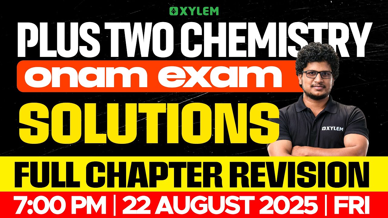 Ace Your Plus Two Onam Chemistry Exam with Complete Chapter Solutions π§ͺ