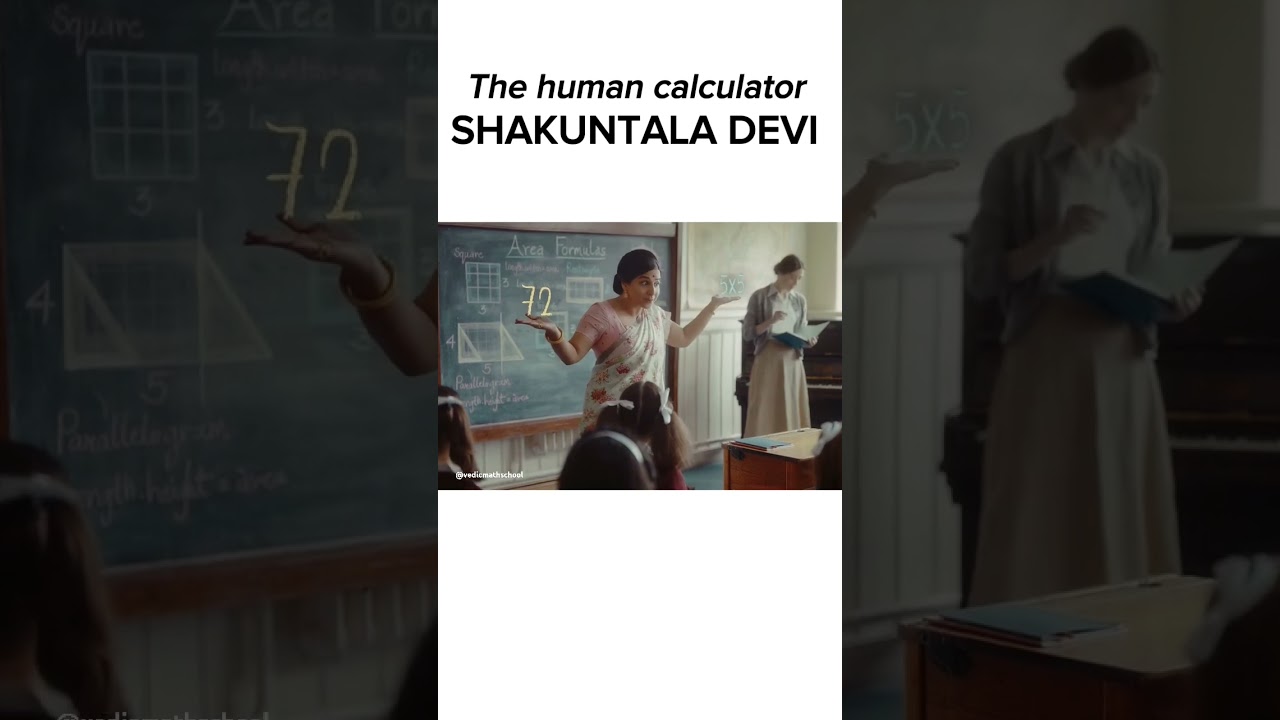 Discover How Shakuntala Devi Mastered Vedic Maths 🧮